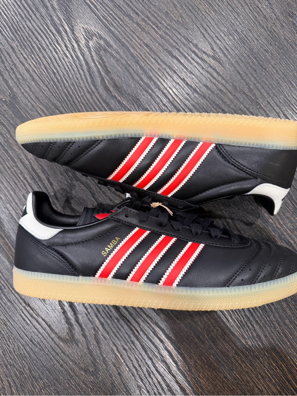 Adidas Originals Samba Japan Men's Sneaker Black Running Shoes Trainer size 10